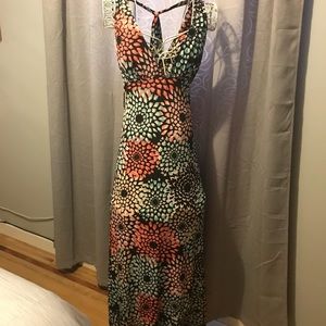 Flowered maxi by xoxo size sm